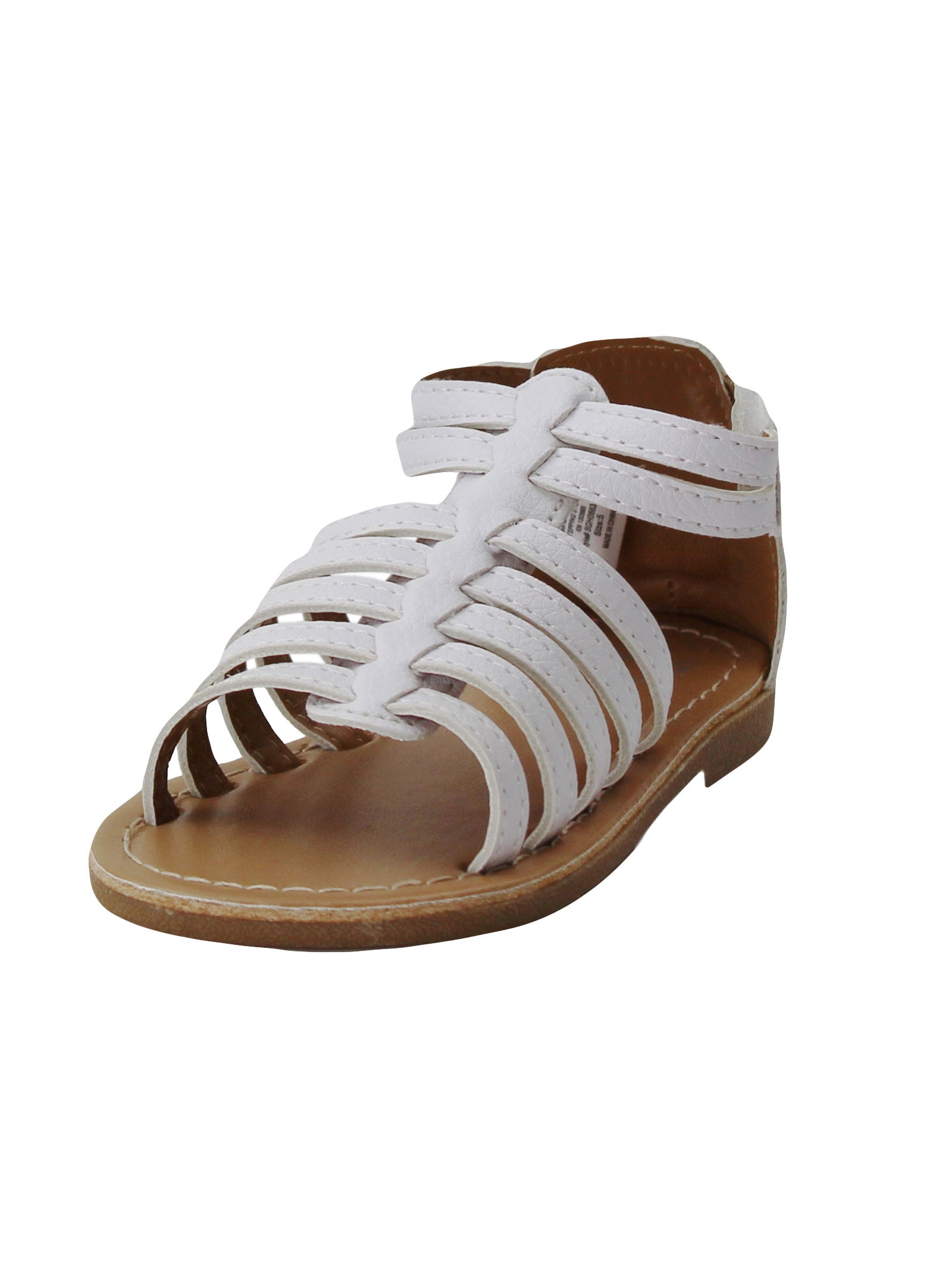girls white sandals size 3