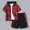 Red boys sweatsuit a12, variant on Teen Girl Clothes 12-14 Years Old Trendy Baby Boy Pants Plaid Hoodie Outfits Long Sleeve Shirts Pumpkin Plaid Hoodie Sweatshirt Pants Fall Winter Clothes Plaid Hoodie Set Fall Winter