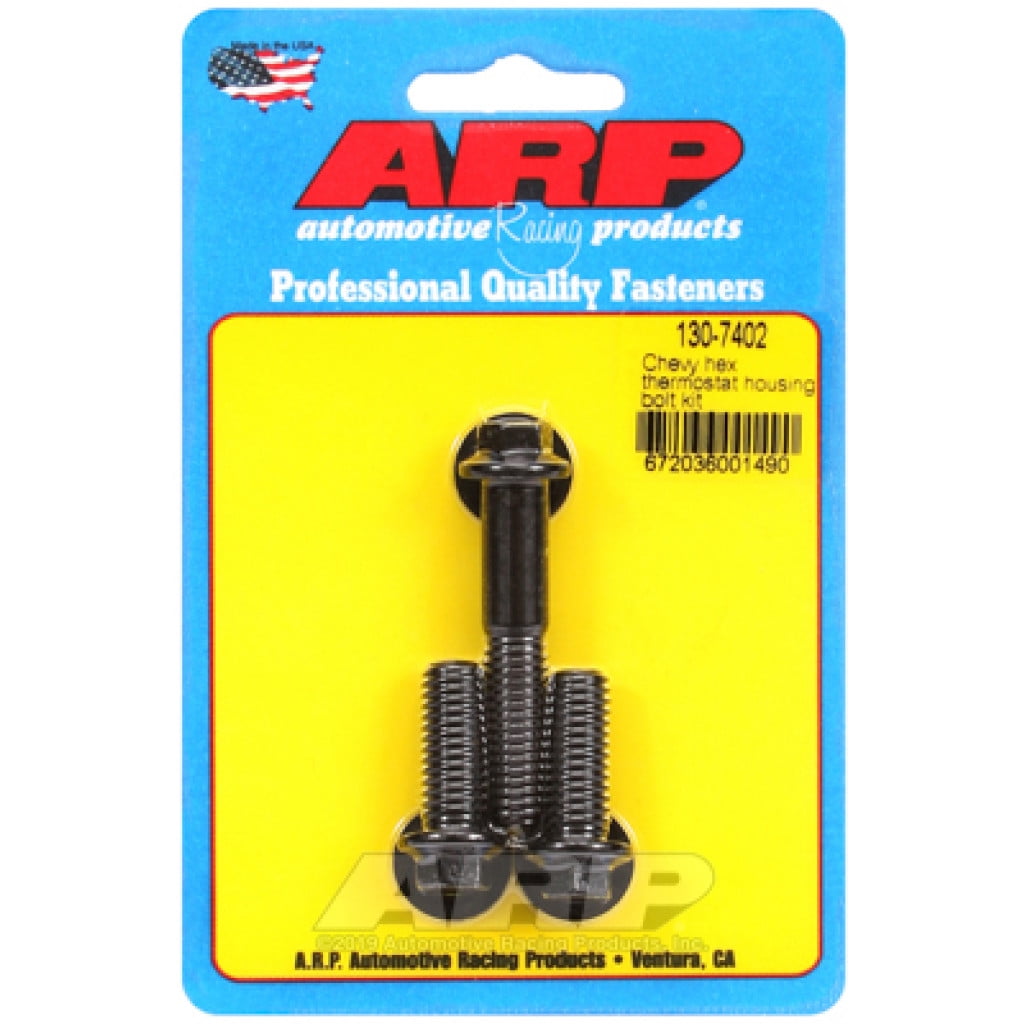 ARP For Chevy Hex Thermostat Housing Bolt Kit 1307402