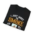 thumbnail image 4 of I Just Want to Smoke Cigars And Play Golf Funny Dad Father Unisex T-Shirt, 4 of 4
