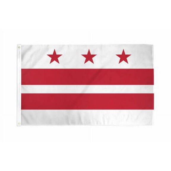 3x5 Ft Polyester District of Columbia D.C. Capital State Flag - Washington DC