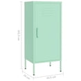 thumbnail image 4 of vidaXL Armoire de Rangement Menthe 42,5x35x101,5 cm Acier, 4 of 5