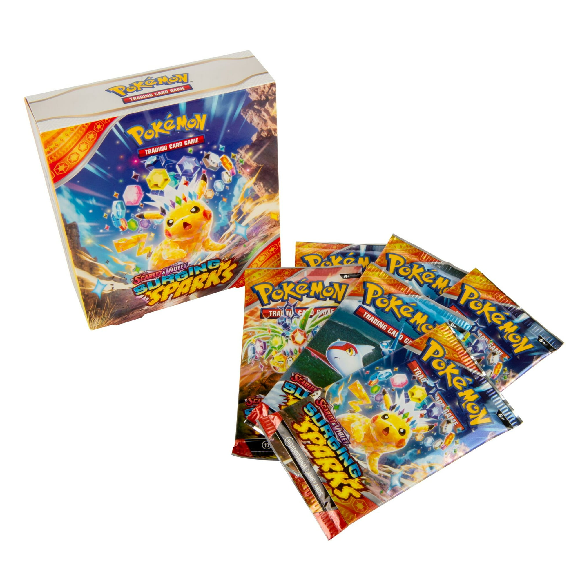 Pokemon Trading Card Games Scarlet & Violet 8 Surging Sparks Booster Bundle