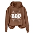 thumbnail image 4 of WZXFASHION Automne Femmes Décontracté Confortable Plus Velours Frais Doux Chandail Assorti de Couleurs Femme Rabais de 50 % Liquidation Chandail à Enfiler, 4 of 4