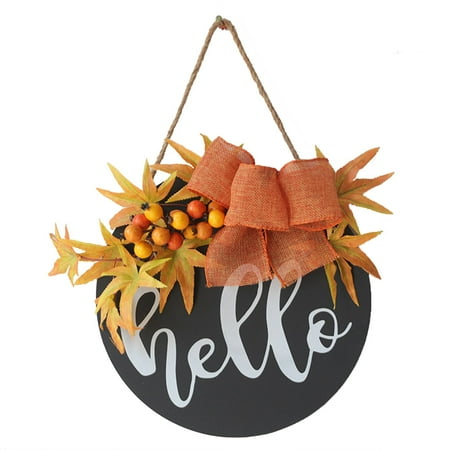 

WQQZJJ Home Decor Autumn Welcome House Decoration Wall Hanging Garland Wooden Sign Pendant Gifts For Women On Clearance
