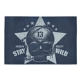 thumbnail image 2 of MKHERT Stay Wild Skull Doormat Rug Home Decor Floor Mat Bath Mat 23.6x15.7 inch, 2 of 3