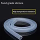 thumbnail image 2 of Manguera de goma de silicona transparente de grado alimenticio de 1 m, 3 m, 5 m, 4, 5, 6, 8, 10 y 12 mm de diámetro exterior, manguera flexible para leche, tubo de cerveza, gel de sílice, 2 of 5