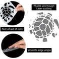 thumbnail image 3 of 1 pc 12"X12"Sea Turtle Stencil Ocean Animal Templates Seaweed Bubbles Reusable Templates Plastic Drawing Painting Stencils Template for Painting on Card Wall Fabric Canvas Crafts DIY Home Decor, 3 of 9