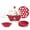 Red, variant on Dash 3-in-1 Premium Rapid Egg Cooker, 7 Egg Capacity, with Removable Trays, for Hard Boiled Eggs, Poached Eggs and Omelets, Dishwasher Safe, Red