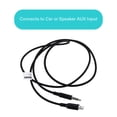 thumbnail image 4 of onn 3' Braided Lightning to 3.5 mm AUX Cable, Black, 4 of 9