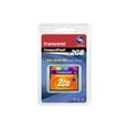 thumbnail image 1 of Transcend - Carte Mémoire Flash - 2 Go - 133x - CompactFlash, 1 of 5