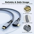 thumbnail image 6 of USB C Extension Cable 240W 20Gbps Data Transfer Wire Line for Quick Charging, 6 of 11