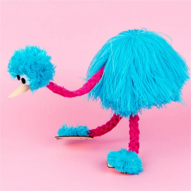 QWANGTOY Animal Hand Puppets For Kids Bird String