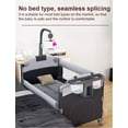 thumbnail image 2 of 7 in 1 Baby Play Yard Foldable Nursery Center with Changing Table, Mosquito Net for Newborn to Toddler, Unisex Grey, 2 of 11