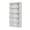 Antique White-2, variant on Farmhouse 5-Tier Tall Bookcase, Heavy Duty Wooden Bookshelf with Colonial Molding, Freestanding Storage Display Shelf with Anti-Tip Kit for Living Room and Home Office