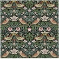 thumbnail image 6 of William Morris Tablecloth Original Design Retro Floral Table Cloth Wipeable Polyester Fabric Vintage Flower Washable Table Cover for Kitchen Dinning Decorations,Square 55X55, 6 of 6
