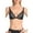 Black/Nude, variant on Calvin Klein Womens Lace Plunge Push-Up Bra Black 32C