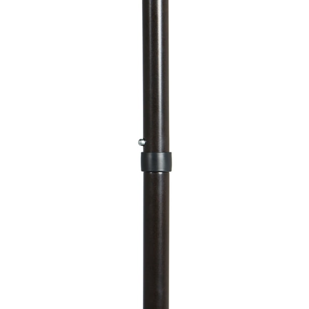 extra large umbrella patio PURPLE LEAF Outdoor Aluminum Umbrella Offset Patio Umbrella, 12'12 / Grey