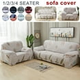 thumbnail image 1 of CVLIFE Stretch Sofa Slipcover 1/2/3/4/ Seat Sofas Spandex Fabric Couch Cover Chair Loveseat Furniture Protector Covers for Living Room, 1 of 8