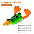 thumbnail image 4 of 9cm Floating Duck Lure - 11g Bait with Rotating Legs (5 Colors), 4 of 10