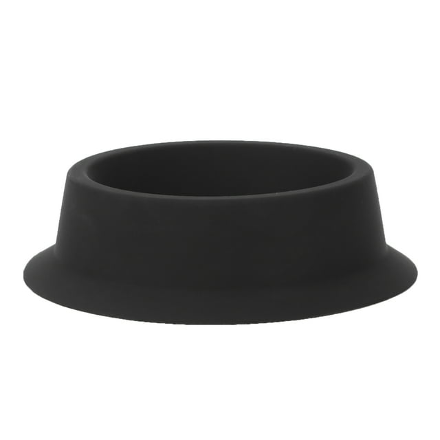Bol à Raser en Silicone Salon de Coiffure Portable Savon à Raser Crème (Noir)
