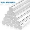 thumbnail image 2 of Miangastore 15pcs Acrylic Dowel Rods: DIY Crafts Round Rod - Transparent Strip Sticks - Cake Topper Stick for Handwork Making Supplies, 2 of 8