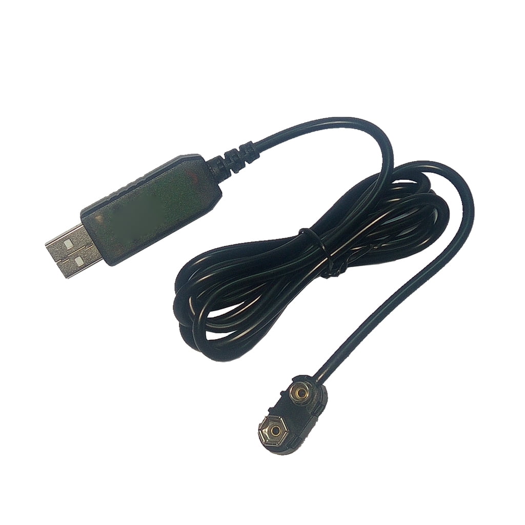 Rtengtunn 5V to 9V Power Supply cable,9V Battery Eliminator USB Cable 5V Boost to 9V Converter DC 5.5x2.1mm Power Regulator Line For Multimeter Microphone