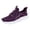 Dark Purple, variant on Wide Toe Box Shoes for Women Extra Wide Width Sneakers Air Cushion Road Running Shoes Tennis Gym Workout Training Shoes Breathable 2026 New Walking Shoes with Arch Support Black 7 Wide