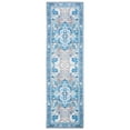 thumbnail image 3 of SAFAVIEH Saffron Donette Geometric Bordered Area Rug, Navy/Ivory, 5' x 8', 3 of 6