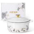 thumbnail image 1 of Olla Holandesa Carote de Hierro Fundido Esmaltado Blanca 5QT, 1 of 7