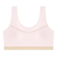 thumbnail image 3 of Loopsun 12 to 15 Years Girls Thin Training Bra Breathable Soft for Student Teen Daily Use Pink, 14-15 Years, 3 of 5