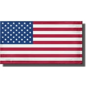 American Flag Picture, USA Flag on Stretched Canvas Wall Art Decor Ready to Hang!.