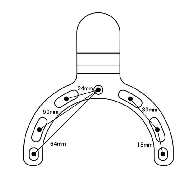 Monta Del Teléfono De La Bicicleta De Motocicleta, Soporte Del Tanque De Gas De Motocicleta Ajustable Para El Soporte De La Cámara Del Teléfono GPS Hoder