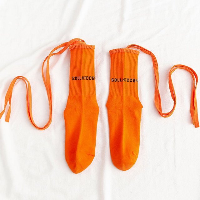 Calcetines de lazo cruzado de otoño e invierno, calcetines de moda llamativos para niños, calcetines de pantorrilla, calcetines de tubo medio