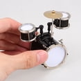 thumbnail image 4 of Miniature Drum Model Mini Drum Model Doll House Miniature Drum Mini Instrument Prop, 4 of 8