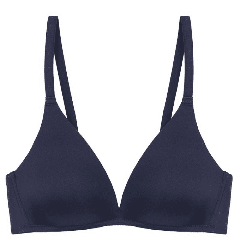 Lowestbest Women' s Comfort Lightly Lined Bra for Ladies, Blue Lowestbest Women' s Comfort Lightly Lined Bra for Ladies, Blue