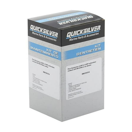 Quicksilver 8M0181314 Outboard Service Kit Mercury 2.5/3.5hp Carbureted