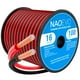 thumbnail image 1 of Cable eléctrico NAOEVO, calibre 16, 30 m, rojo y negro, 12 V/24 V DC, 1 of 7