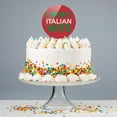 thumbnail image 4 of Acrylic I Love My Italian Wife Cake Topper Party Decoration for Wedding Anniversary Birthday Graduation, 4 of 6