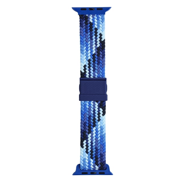 Correa de reloj de nailon hebilla magnética de 22mm correa de Kuymtek reloj ajustable piezas de repuesto para Apple Watch Series 8 7