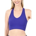 thumbnail image 4 of KOGMO Womens Ribbed Racerback Crop Tank Top, 4 of 5