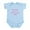 Sky Blue, variant on CafePress - My Daddy Says Im Not Allowed To Date...EVER. Body - Baby Light Bodysuit, Size Newborn - 24 Months