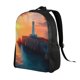 thumbnail image 2 of Easygdp Lighthouse At Sunset Coast Mochila Versátil y Elegante: Comodidad, Almacenaje y Durabilidad para la Universidad, Trabajo, Viajes y Uso Diario, 2 of 8