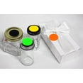 thumbnail image 2 of Royal Green Metallic Silver Dots 1.25in (30 mm) Round Silver Stickers - Pack of 225, 2 of 6