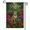C, variant on XaaKee Garden Flags, Aloha Jaguar Red Theme Garden Flag, Double-sided High-Quality White Linen Yard Flags For Outside Clearance, Yard Decorative Banner, 12x18Inch