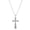 Silver, variant on Fine Jewelry Lab Diamond Sterling Silver Cross Pendantfor Christian Faith Jewelry .