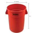 thumbnail image 5 of Global Industrial 44 Gallon Garbage Can, Red, 5 of 5