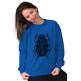 thumbnail image 4 of Ancient Egyptian Scarab Beetle Sweatshirt for Men or Women Brisco Brands S, 4 of 6