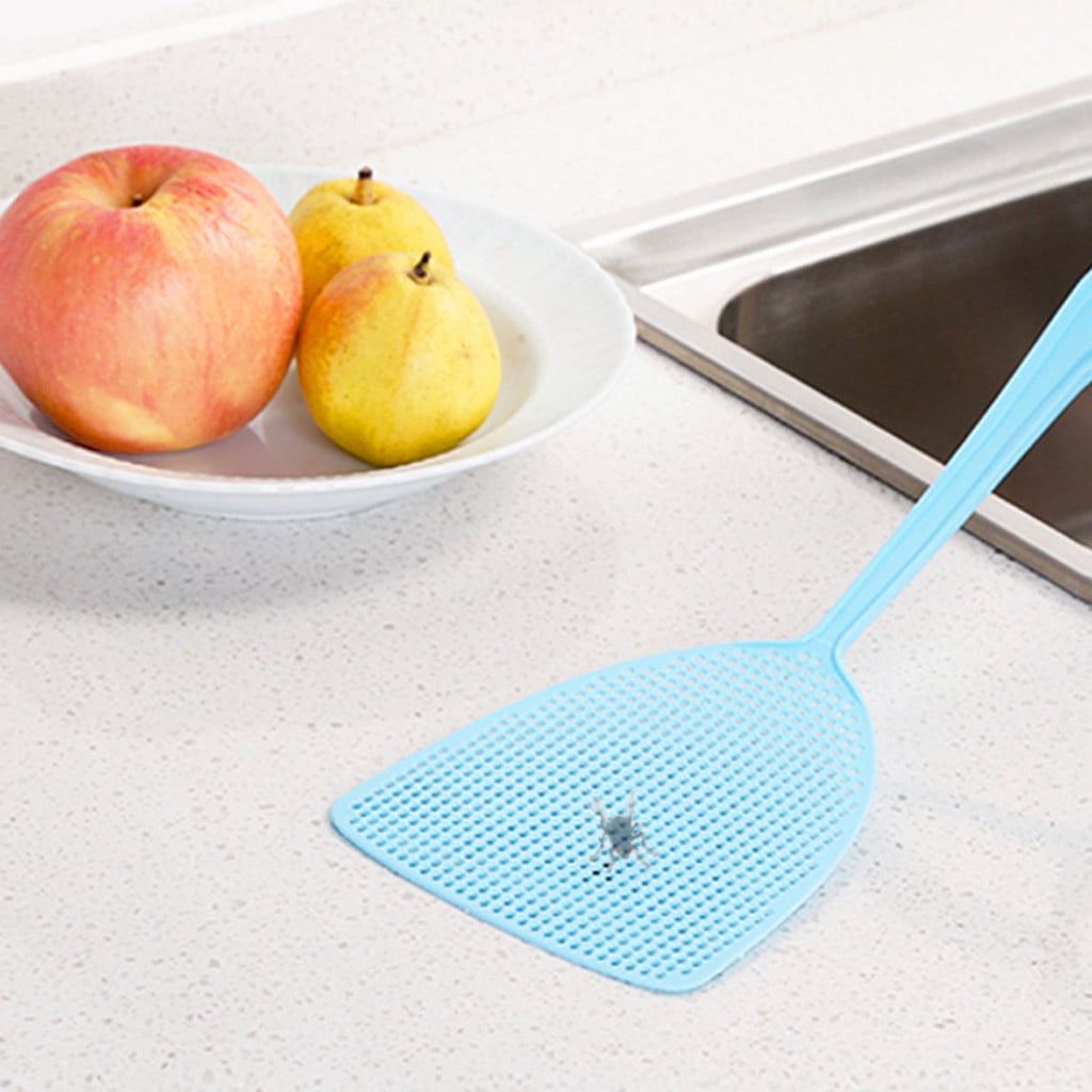 Haykey Plastic Fly Swatters, Long Handle Fly Swat , Large Swatter That