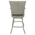 thumbnail image 2 of Outdoor Patio Extra Tall Bar Stool 34" Erin - Dark Grey Linen - Beige, 2 of 3